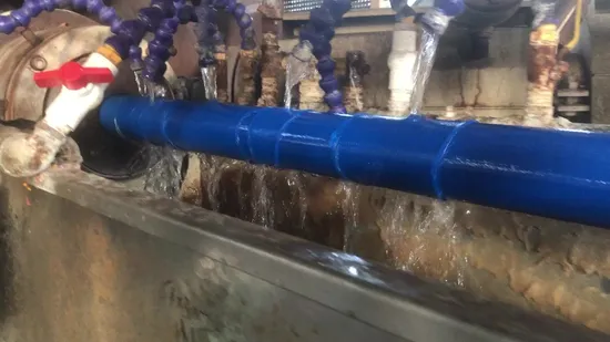 Tuyau d'arrosage plat en PVC extrudé 4 bars, 6 bars et 8 bars